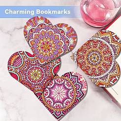 6Pcs Bookmark DIY Diamond Painting Kit&nbsp;PW-WG58342-01
