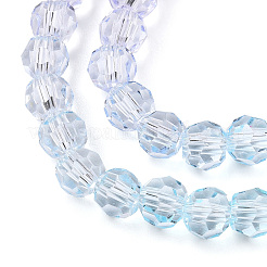 Transparent Glass Beads Strands&nbsp;GLAA-E036-07W