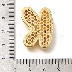 Brass Cubic Zirconia Pendants&nbsp;KK-M295-13G-K