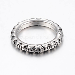 316 Surgical Stainless Steel Spring Gate Rings&nbsp;STAS-K172-50AS-02