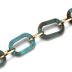Handmade Acrylic Paperclip Chains&nbsp;AJEW-JB00697