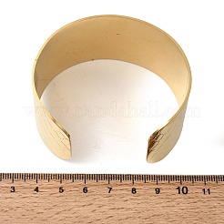 316L Surgical Stainless Steel Cuff Bangles&nbsp;BJEW-D454-01B-G