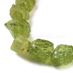 Raw Rough Natural Peridot Beads Strands&nbsp;G-P528-B05-01