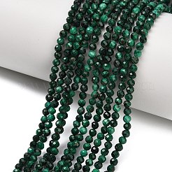Natural Malachite Beads Strands&nbsp;G-C262-A02-3mm