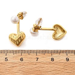 304 Stainless Steel Stud Earrings&nbsp;EJEW-V016-05G