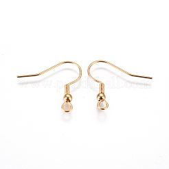 316 Surgical Stainless Steel Earring Hooks&nbsp;STAS-F227-30-G