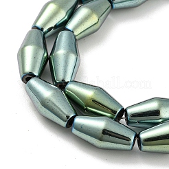 Electroplated Synthetic Non-magnetic Hematite Beads Strands&nbsp;G-Z032-B02-02E