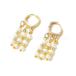 Natural Freshwater Pearl Tassel Chandelier Earrings&nbsp;EJEW-JE07026