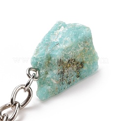 Natural Amazonite Keychain&nbsp;G-E155-04P-06