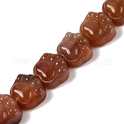 Natural Red Agate Beads Strands&nbsp;G-M108-A07-01