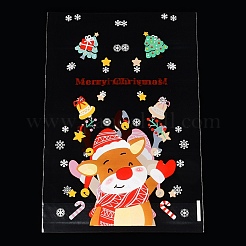 Christmas Theme Self-adhesive Plastic Bakeware Bag&nbsp;ABAG-F006-04