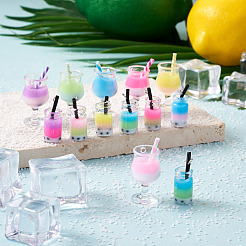 48 Pcs 12 Styles Plastic Pendants&nbsp;KY-BT0001-03