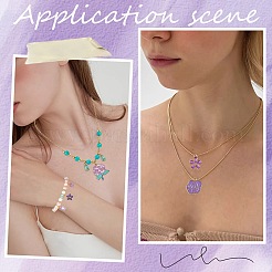 40Pcs 10 Styles Alloy Enamel Pendants&nbsp;ENAM-SC0005-31