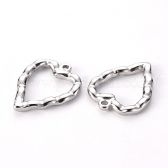 Non-Tarnish 304 Stainless Steel Open Back Bezel Pendants&nbsp;STAS-T052-22P