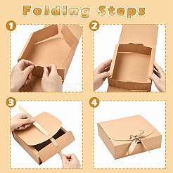 Paper Gift Boxes with Ribbon&nbsp;AJEW-YWC0816-001B
