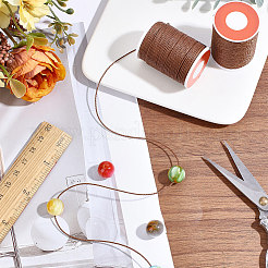2 Rolls Round Waxed Polyester Cord&nbsp;YC-PA0001-01A