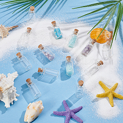 Miniature Glass Bottles&nbsp;LS-AJEW-WH0709-008