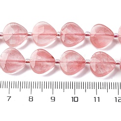 Cherry Quartz Glass Beads Strands&nbsp;G-P570-E01-02