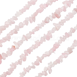3 Strand Natural Rose Quartz Chip Bead Strands&nbsp;G-BC0001-23