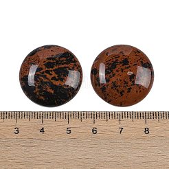 Natural Mahogany Obsidian Cabochons&nbsp;G-H1596-FR-25mm-22