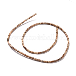 Natural Picture Jasper Beads Strands&nbsp;G-M389-12