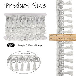 6M Filigree Polyester Lace Fringe Trim&nbsp;OCOR-GF0006-38A