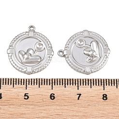 304 Stainless Steel Pendants Cabochon Settings&nbsp;STAS-L317-49P