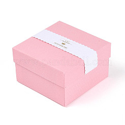 6Pcs 6 Colors Cardboard Jewelry Watch Storage Boxes&nbsp;CBOX-N015-05D