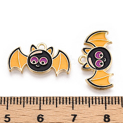 Halloween Alloy Enamel Pendants&nbsp;PALLOY-F299-02KCG