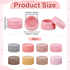 8Pcs Silicone Refillable Bottles&nbsp;CON-PH0003-28