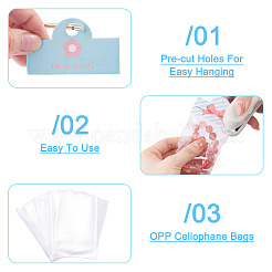 60Pcs 6 Styles Paper Foldable Header Cards&nbsp;CDIS-TA0001-52