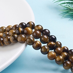 Natural Tiger Eye Beads Strands&nbsp;Z0RQX013