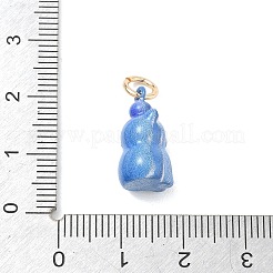 Brass Enamel Pendants&nbsp;LS-KK-CBAE20A-01F-G