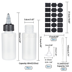 Plastic Glue Bottles&nbsp;DIY-PH0004-31B