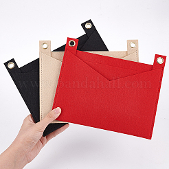 3Pcs 3 Colors Felt Bags Organizer Insert&nbsp;PURS-WR0006-82C