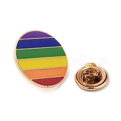 Pride Rainbow Theme Enamel Pins&nbsp;JEWB-G031-01D