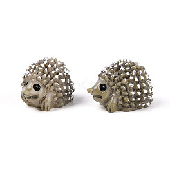 Synthetic Resin Hedgehog Miniature Ornaments&nbsp;AJEW-WH0606-67B