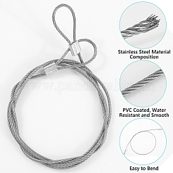 6Pcs 304 Stainless Steel Wire Rope for Sports Training Equipment&nbsp;STAS-GF0001-21