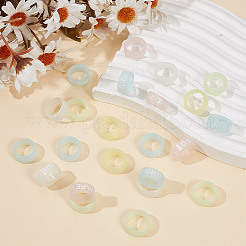 50Pcs 5 Colros Luminous Silicone Anti-Skid Ring&nbsp;SIL-GO0001-23