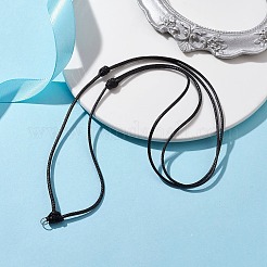 Adjustable Waxed Cord Pendant Necklace Makings&nbsp;NJEW-JN04668
