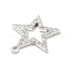 Alloy Rhinestone Pendants&nbsp;ALRI-C007-28P