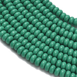 Synthetic Turquoise Beads Strands&nbsp;G-Z110-B01-2x4mm-04