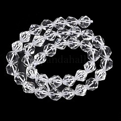 Synthetic Quartz Crystal Beads Strands&nbsp;G-Z119-A42-03