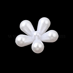 Opaque Resin Imitation Pearl Cabochons&nbsp;RE-CBADCDD-10