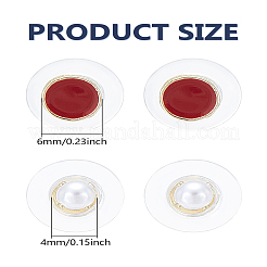 1Set Alloy Stud Earrings&nbsp;EJEW-LP0008-009