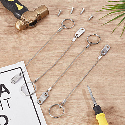 316 Stainless Steel & 304 Stainless Steel Cable with Plastic Sheathed&nbsp;AJEW-WH0314-907