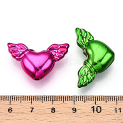 UV Plating Opaque Acrylic Beads&nbsp;PACR-T017-04