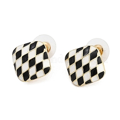 Alloy Stud Earrings&nbsp;EJEW-M094-01G-02