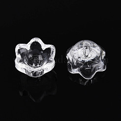Transparent Glass Bead Caps&nbsp;A-GLAA-Q089-002C-001