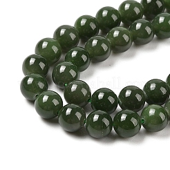 Natural Canada Jade Beads Strands&nbsp;G-NH0001-G01-02